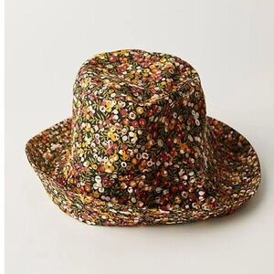 Lorna Murray Free People Garden Caravan Hat New Floral Bucket Hat